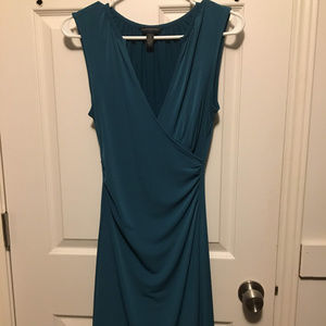 Banana Republic dress teal blue